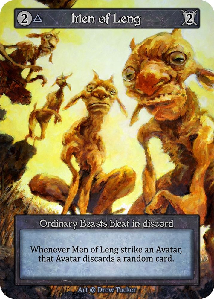 Men of Leng, Standard, front