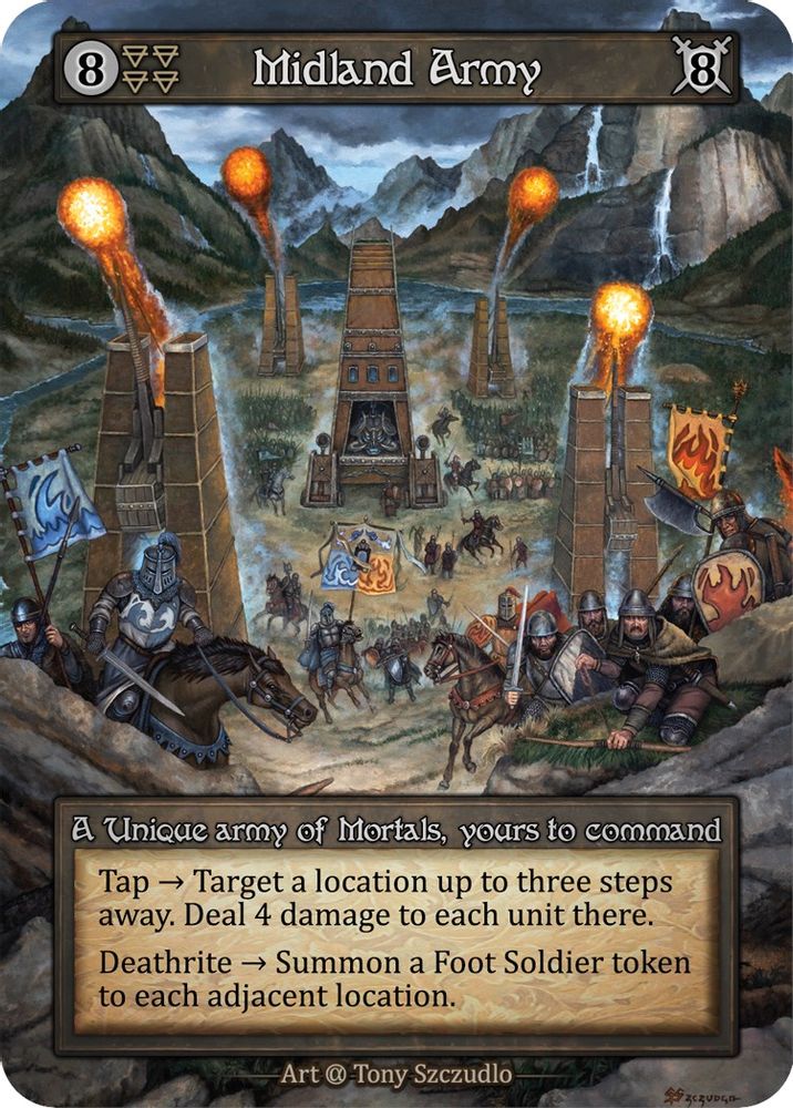 Midland Army (Preconstructed Deck), Standard, front