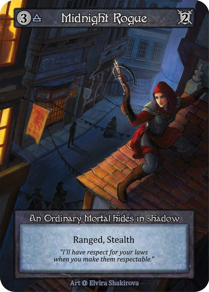 Midnight Rogue (Preconstructed Deck), Standard, front