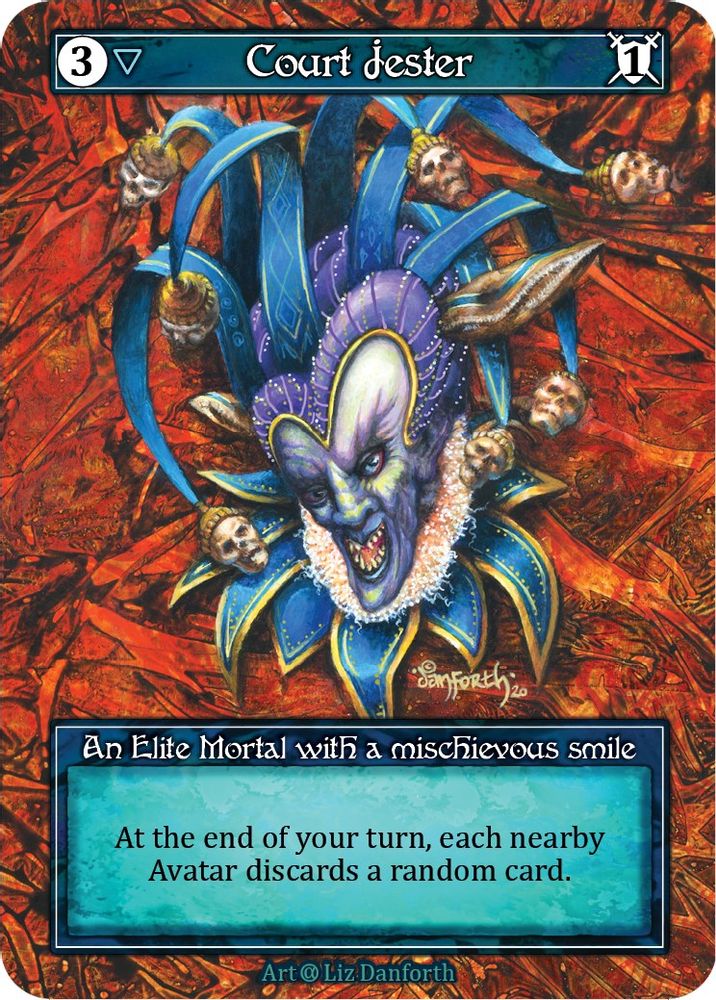 Court Jester (Foil), Foil, front