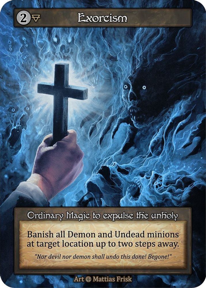 Exorcism, Standard, front