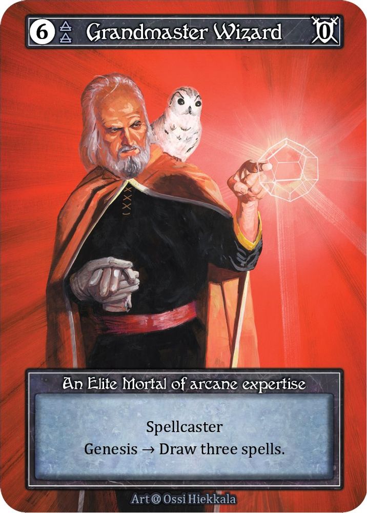 Grandmaster Wizard (Foil), Standard, front