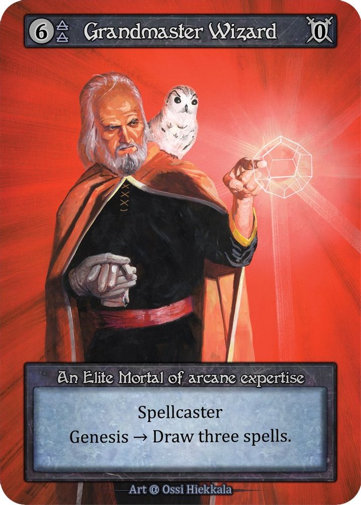Grandmaster Wizard (Preconstructed Deck), Standard, front