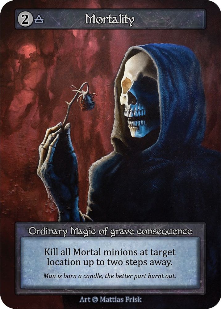 Mortality, Standard, front