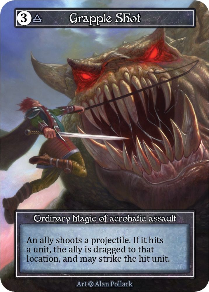 Grapple Shot (Foil), Foil, front