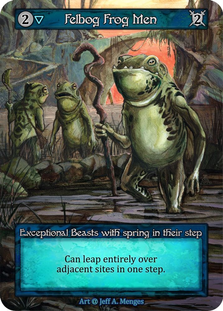 Felbog Frog Men, Standard, front