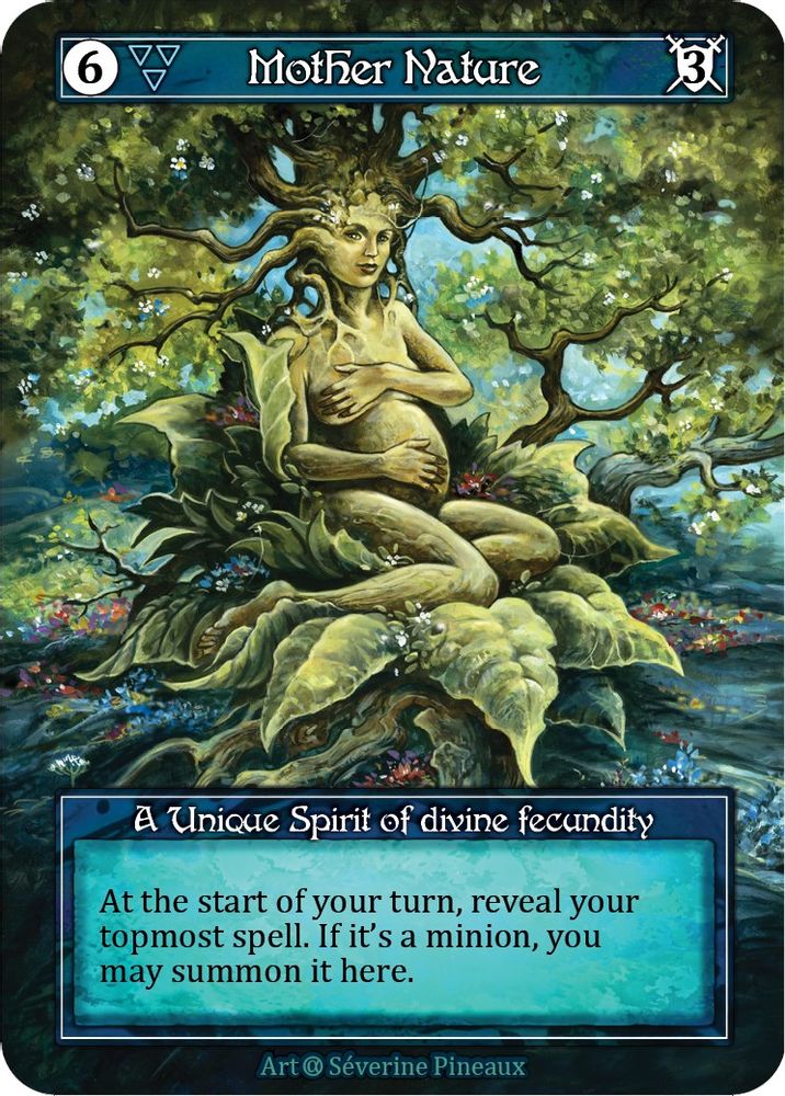 Mother Nature (Foil), Foil, front