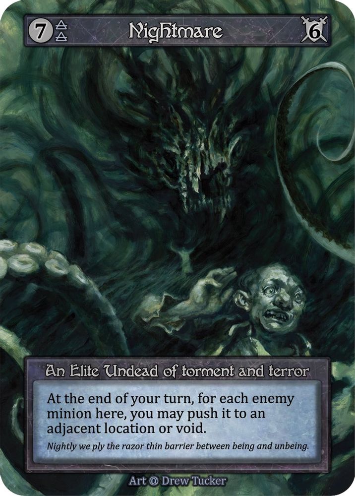 Nightmare, Standard, front
