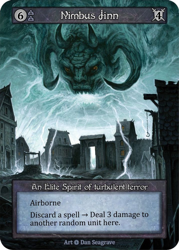 Nimbus Jinn (Preconstructed Deck), Standard, front