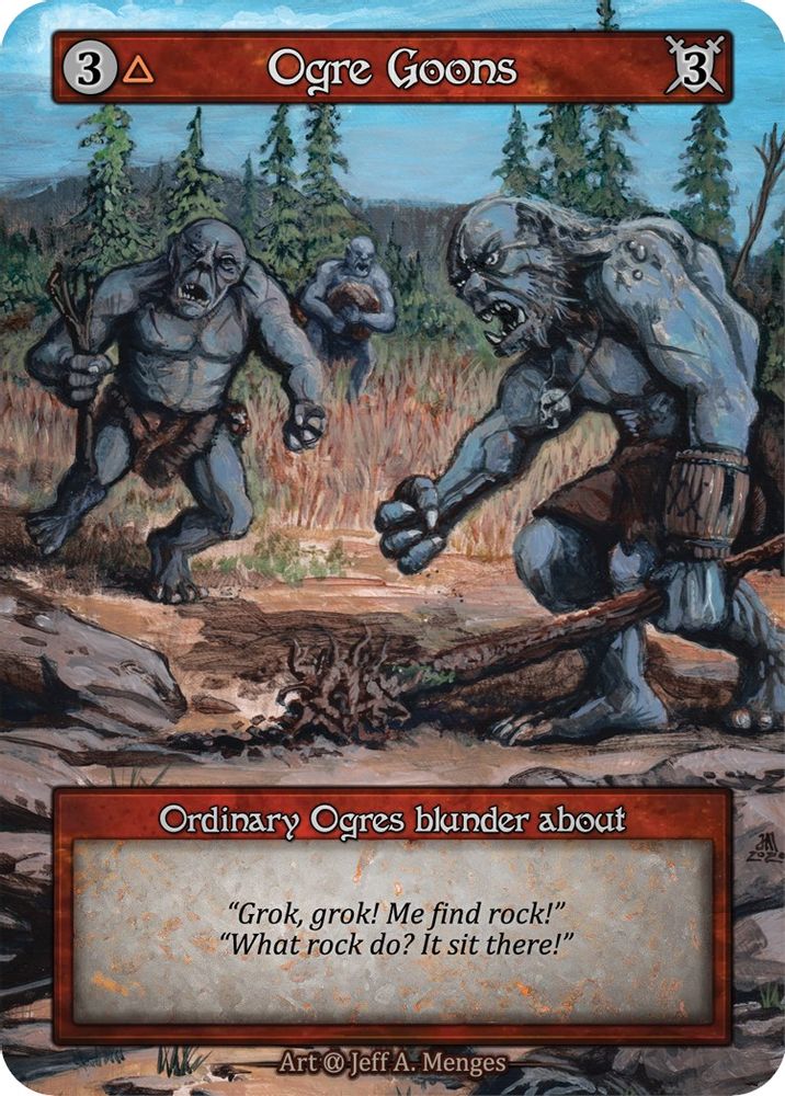 Ogre Goons (Preconstructed Deck), Standard, front