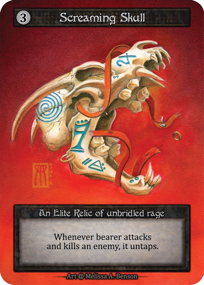 Screaming Skull (Preconstructed Deck), Standard, front