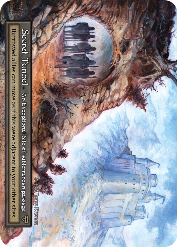 Secret Tunnel (Foil), Foil, front