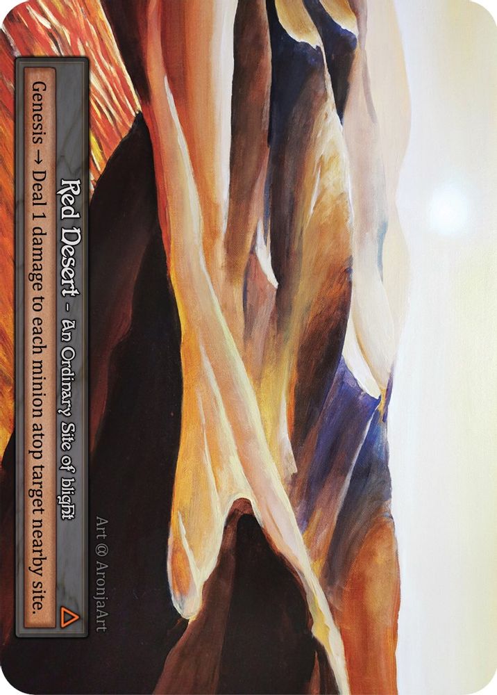 Red Desert, Standard, front