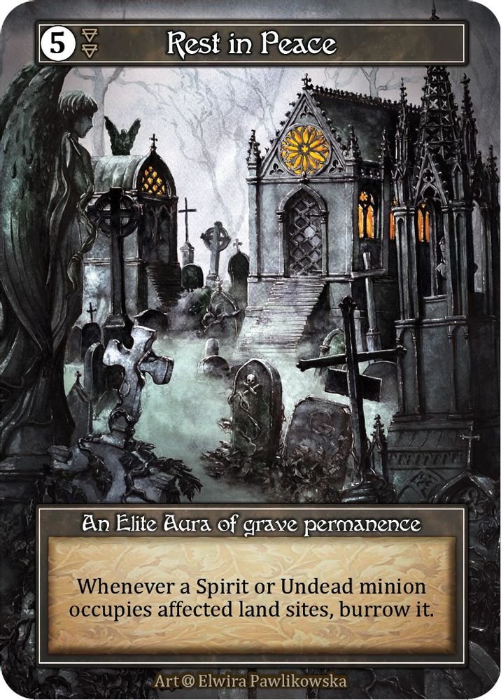 Rest in Peace (Foil), Standard, front
