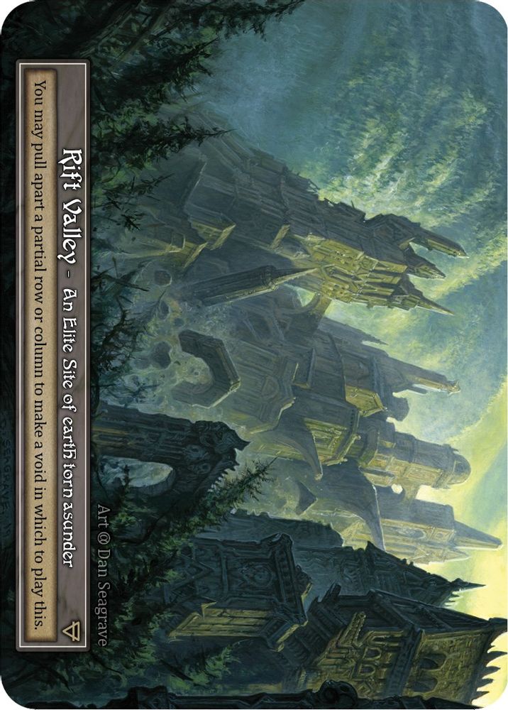 Rift Valley (Foil), Foil, front