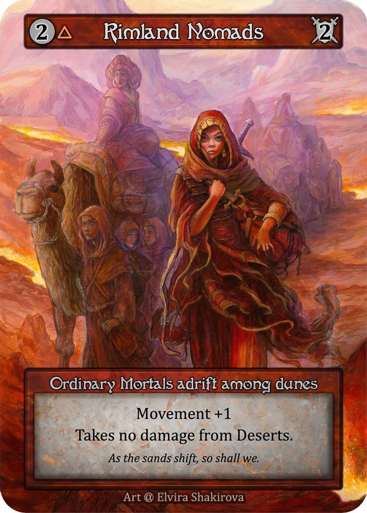 Rimland Nomads, Standard, front