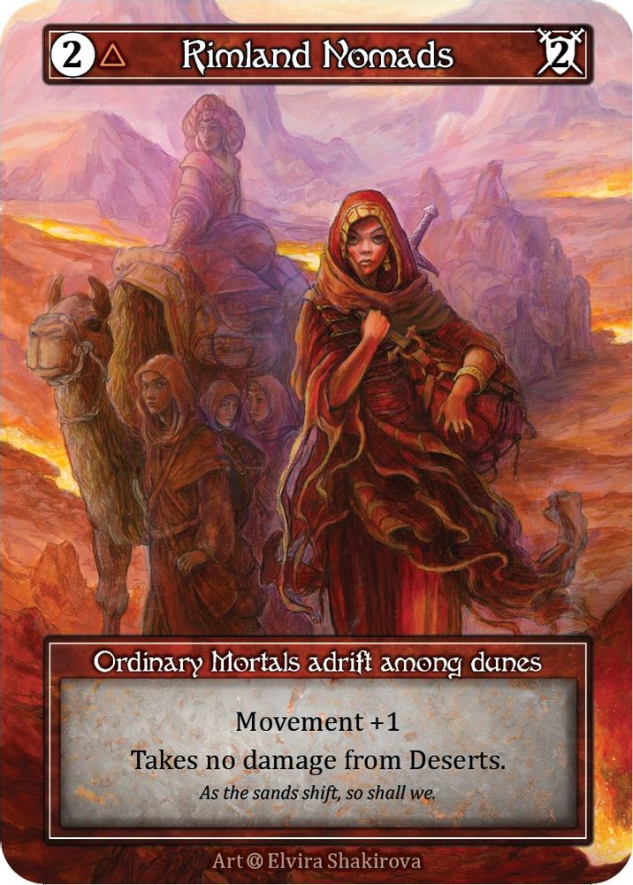 Rimland Nomads (Foil), Foil, front