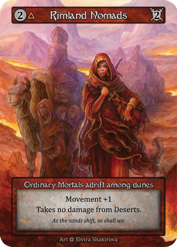 Rimland Nomads (Preconstructed Deck), Standard, front