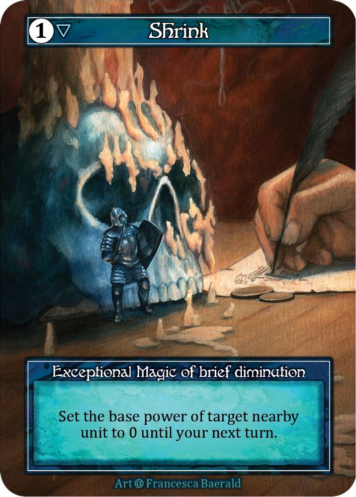 Shrink (Foil), Foil, front