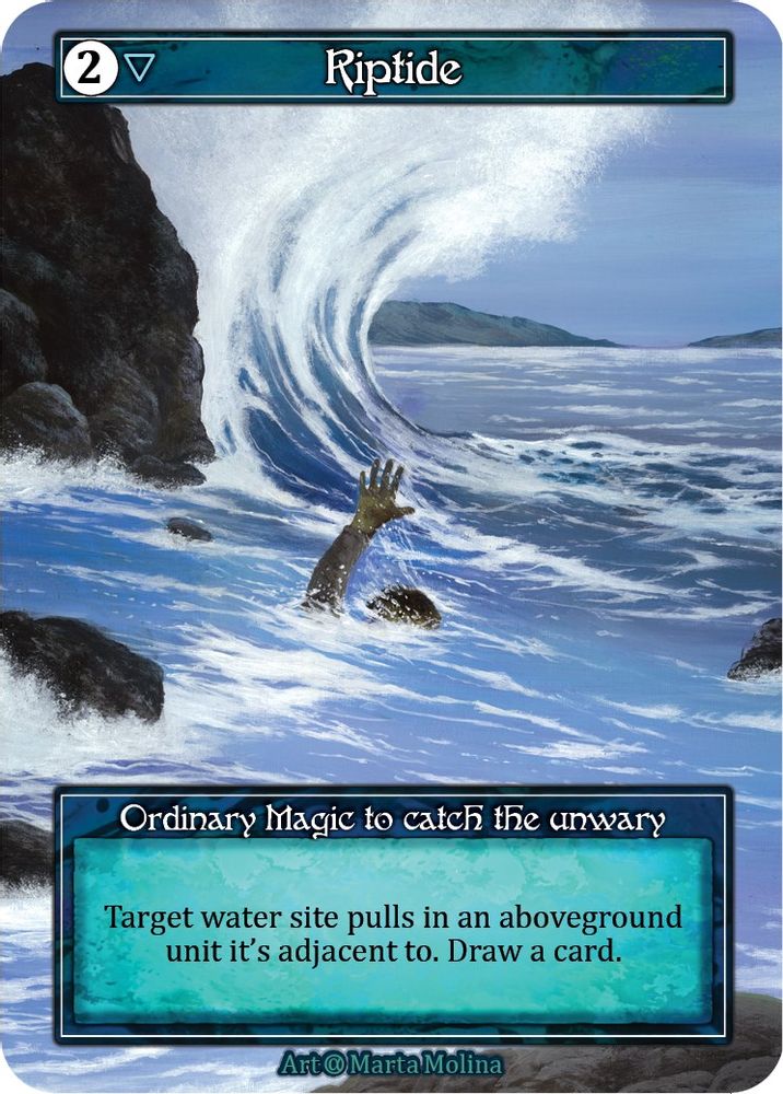 Riptide (Foil), Foil, front