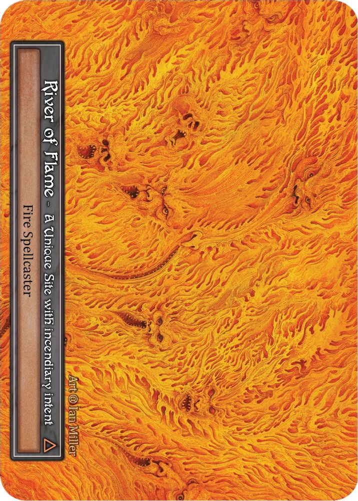 River of Flame (Foil), Foil, front