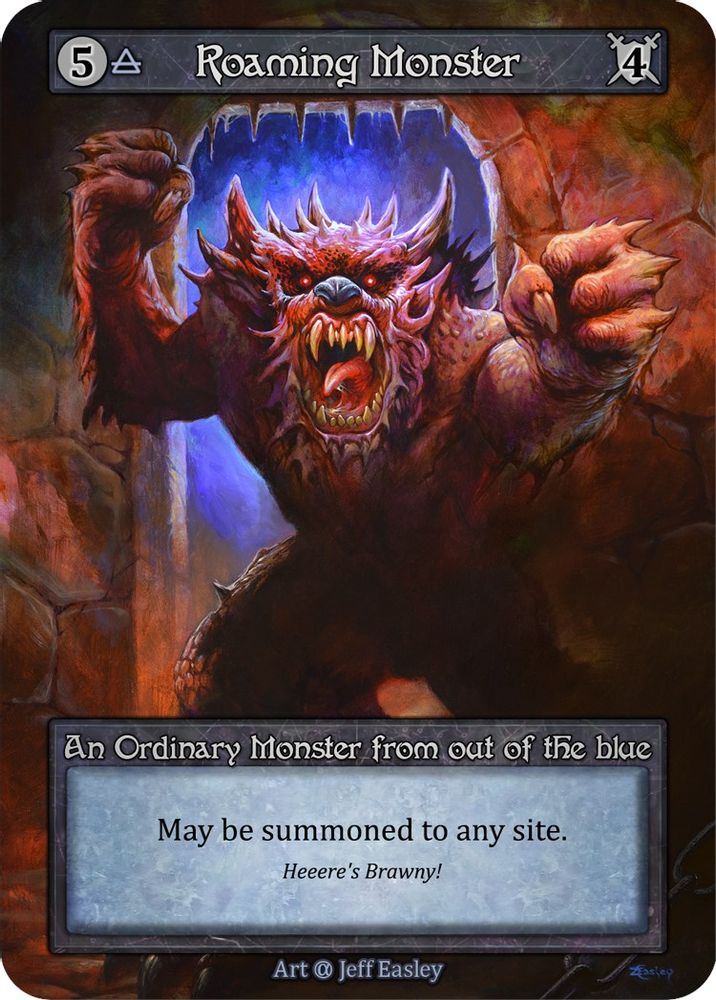 Roaming Monster, Standard, front
