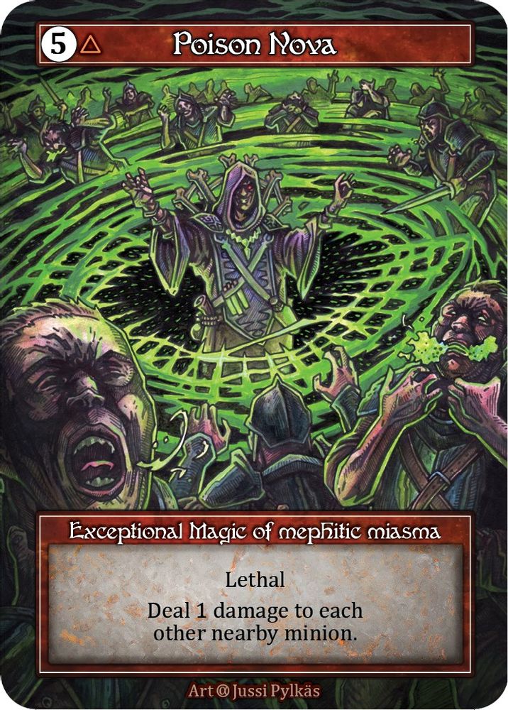 Poison Nova (Foil), Foil, front