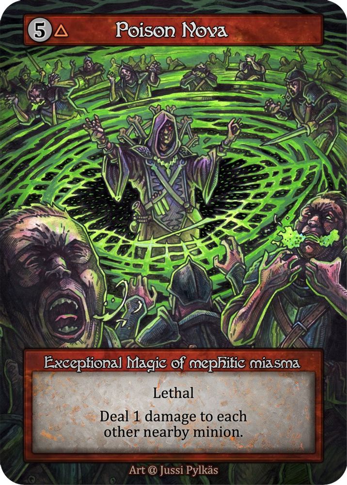 Poison Nova, Standard, front