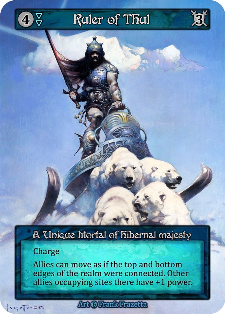 Ruler of Thul, Standard, front