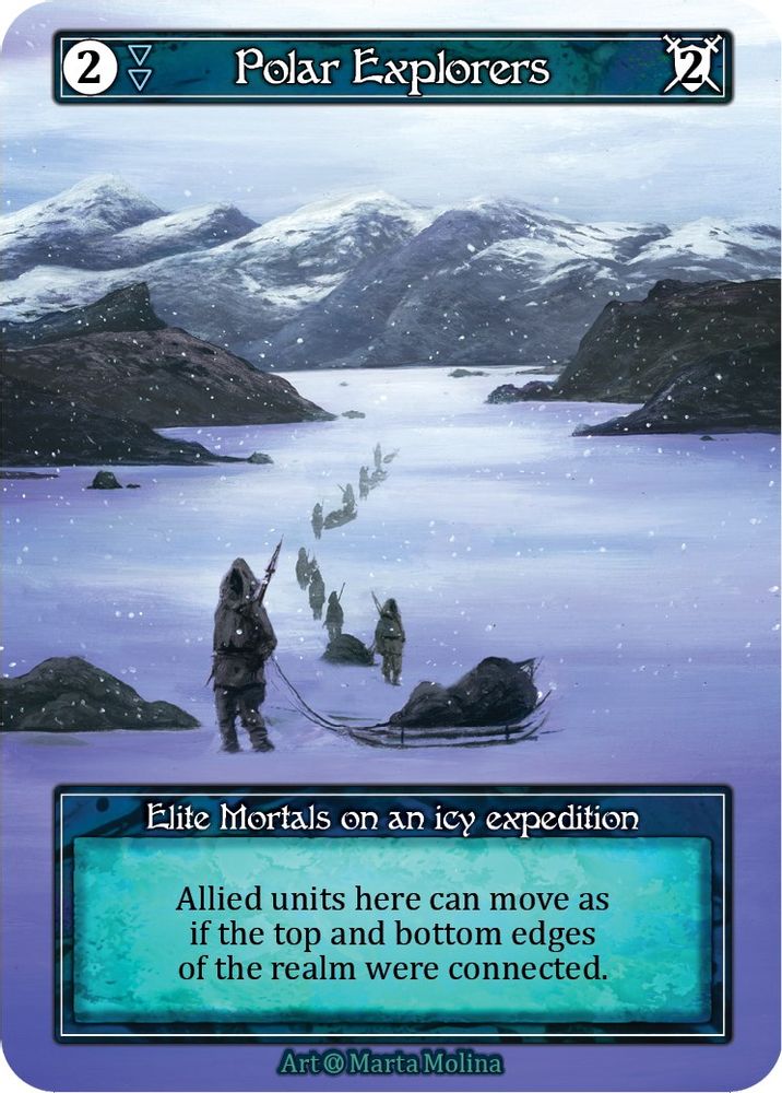 Polar Explorers (Foil), Foil, front