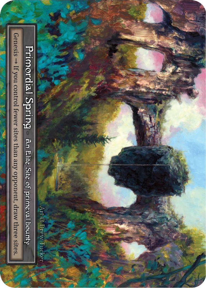 Primordial Spring (Foil), Foil, front