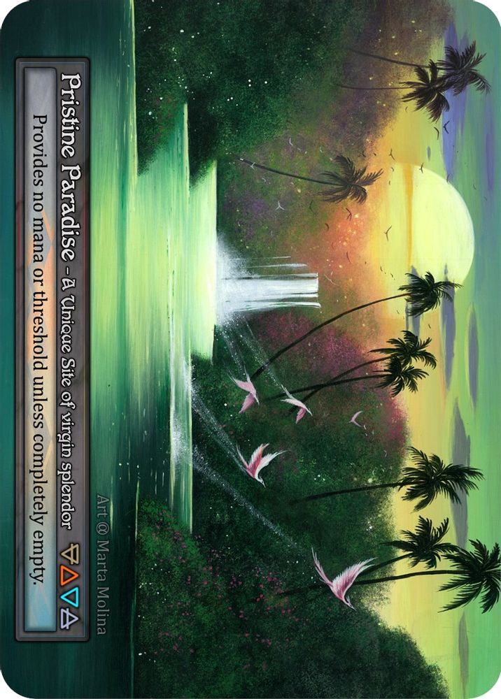 Pristine Paradise, Standard, front
