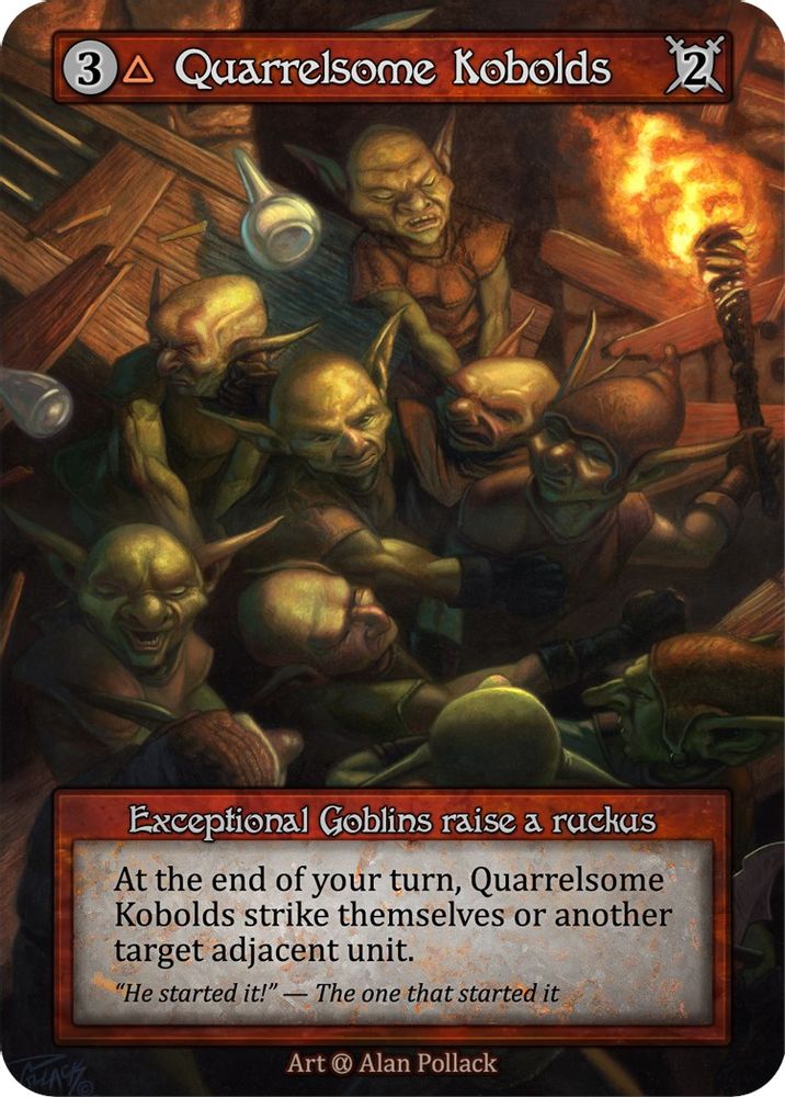 Quarrelsome Kobolds, Standard, front
