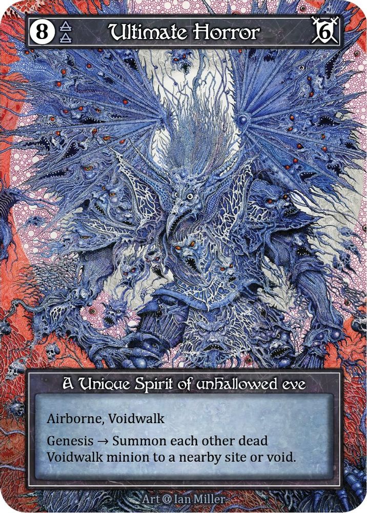 Ultimate Horror (Foil), Foil, front