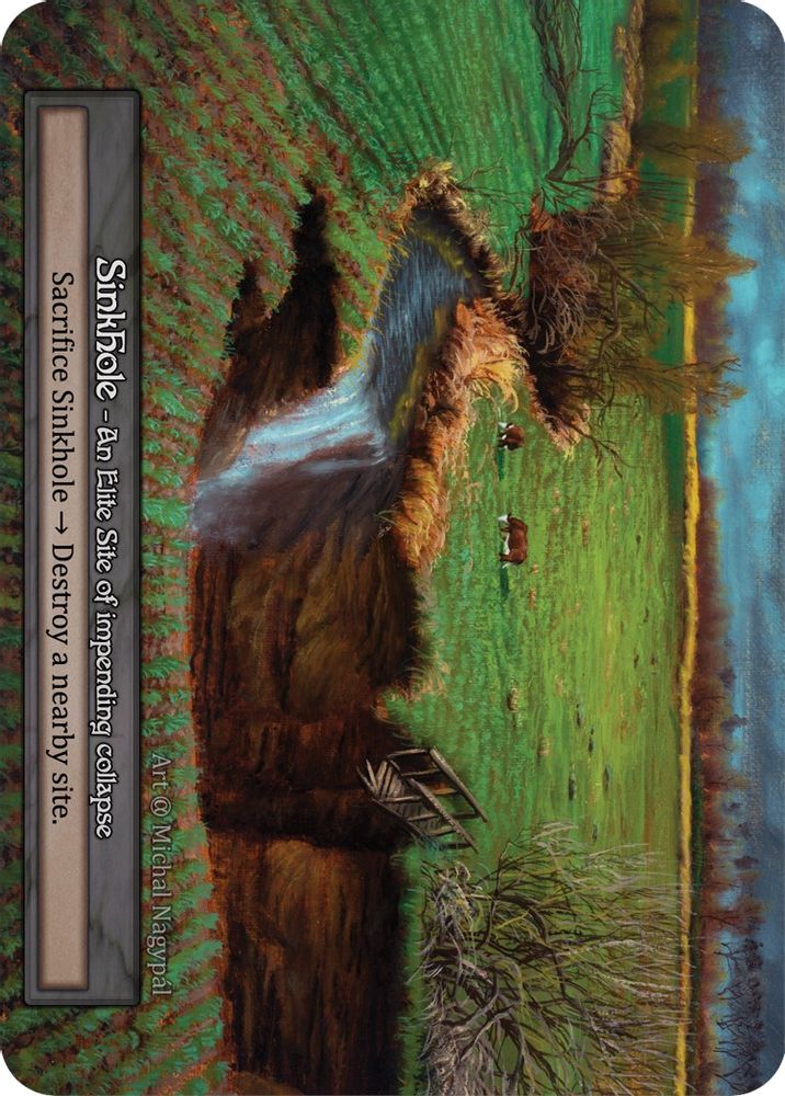 Sinkhole, Standard, front