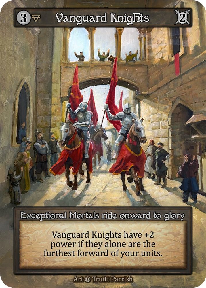 Vanguard Knights, Standard, front