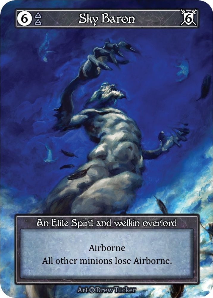 Sky Baron (Foil), Foil, front