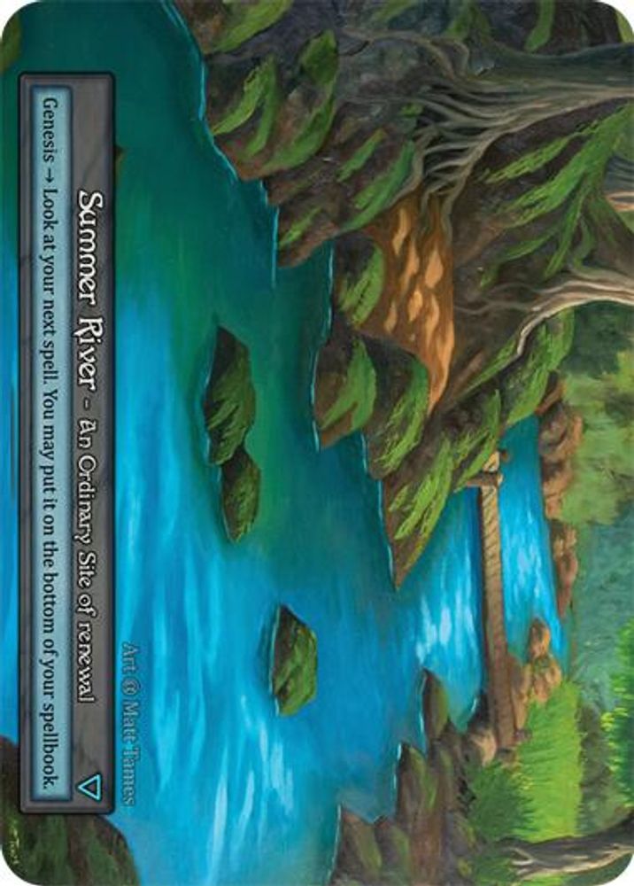 Summer River (Preconstructed Deck), Standard, front