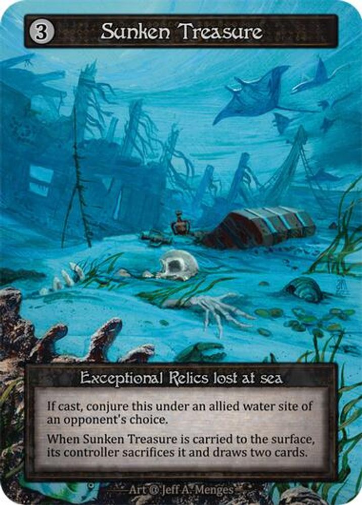 Sunken Treasure (Preconstructed Deck), Standard, front