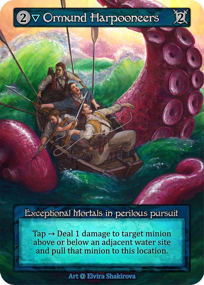 Ormund Harpooneers, Standard, front
