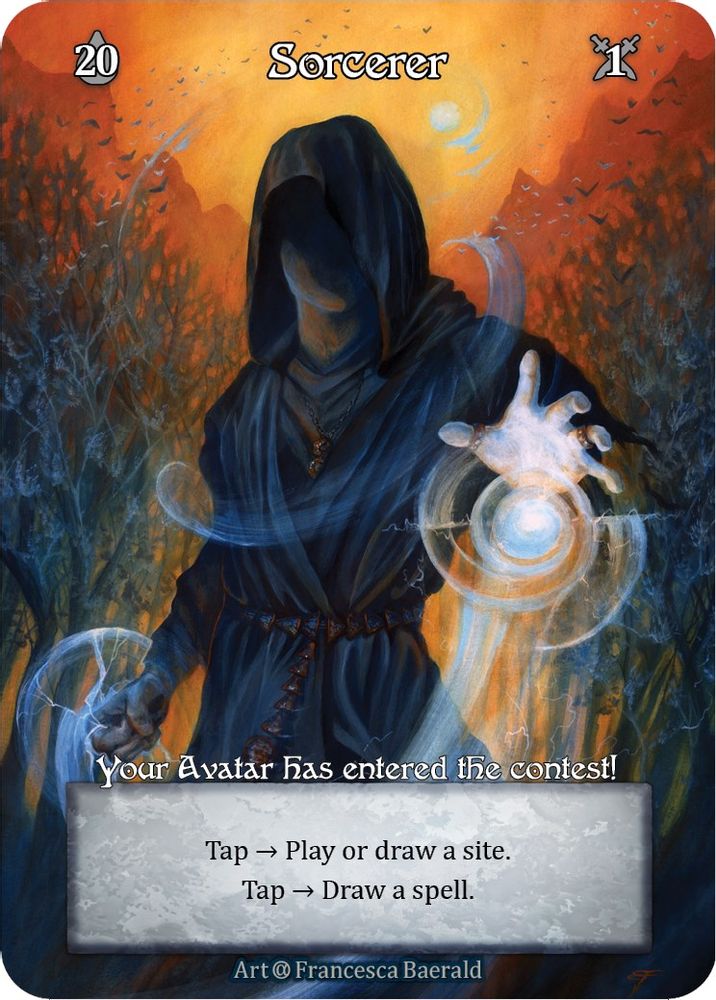 Sorcerer (Foil), Standard, front