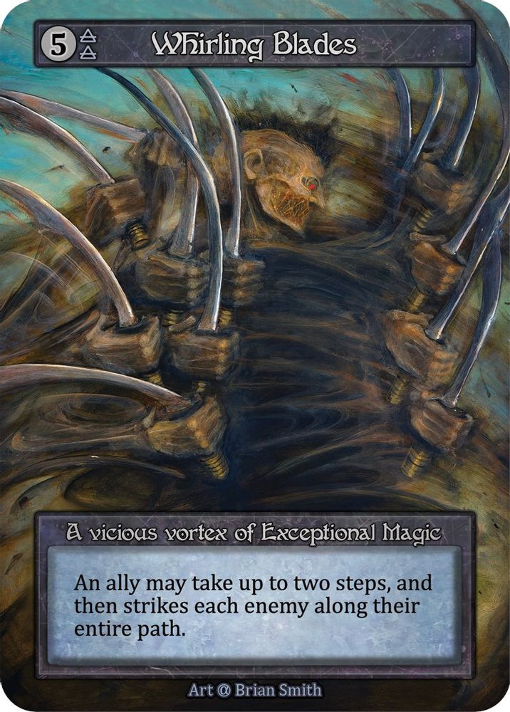 Whirling Blades, Standard, front