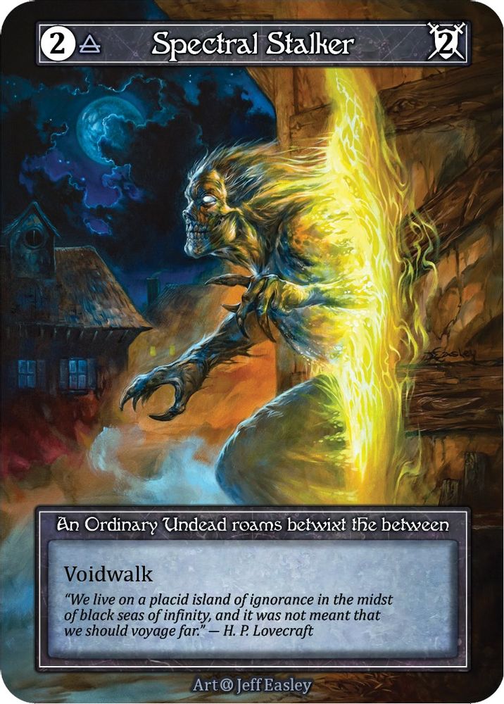 Spectral Stalker (Foil), Foil, front