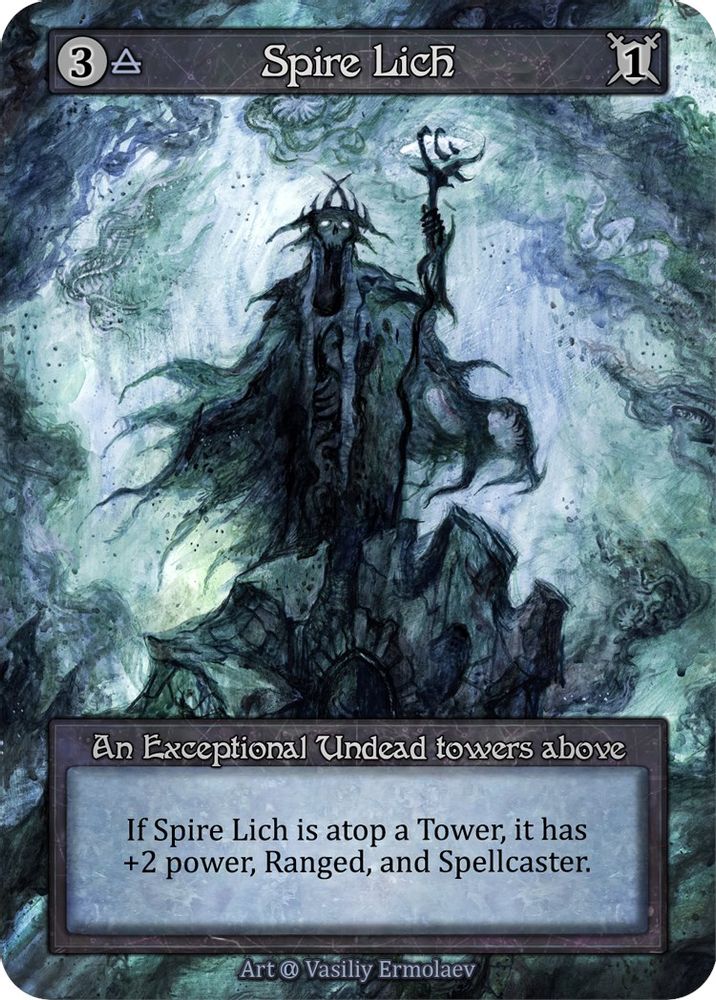 Spire Lich, Standard, front