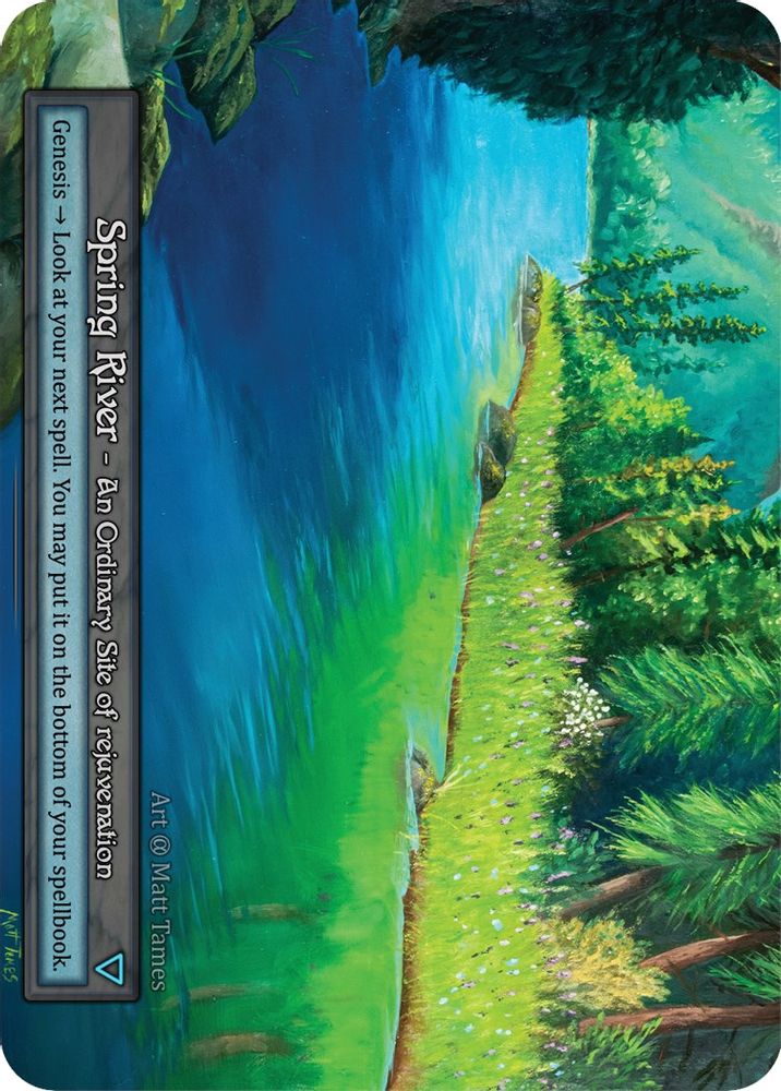 Spring River (Preconstructed Deck), Standard, front