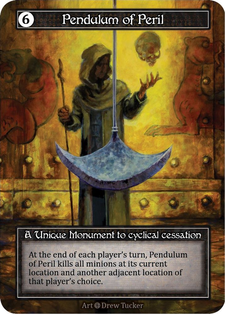 Pendulum of Peril (Foil), Foil, front