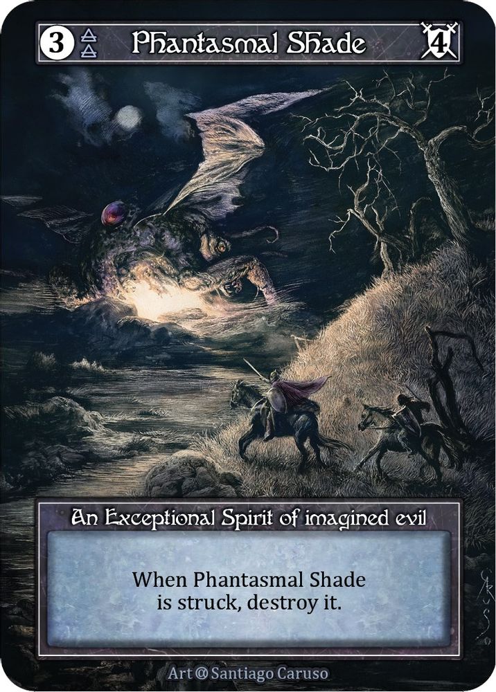 Phantasmal Shade (Foil), Foil, front