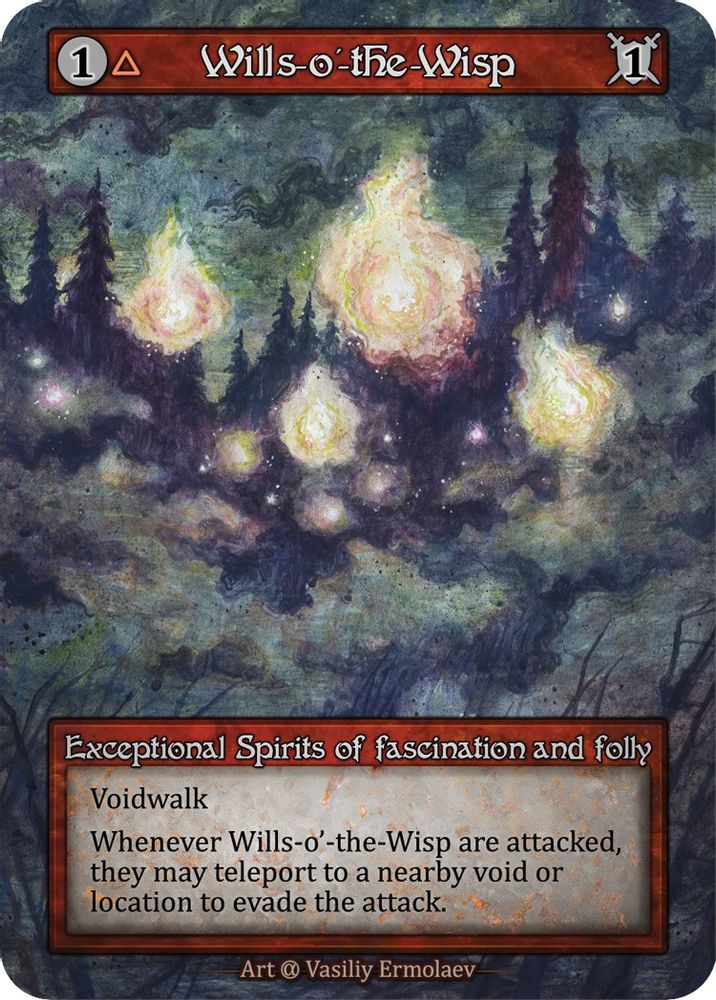 Wills-o'-the-Wisp (Preconstructed Deck), Standard, front