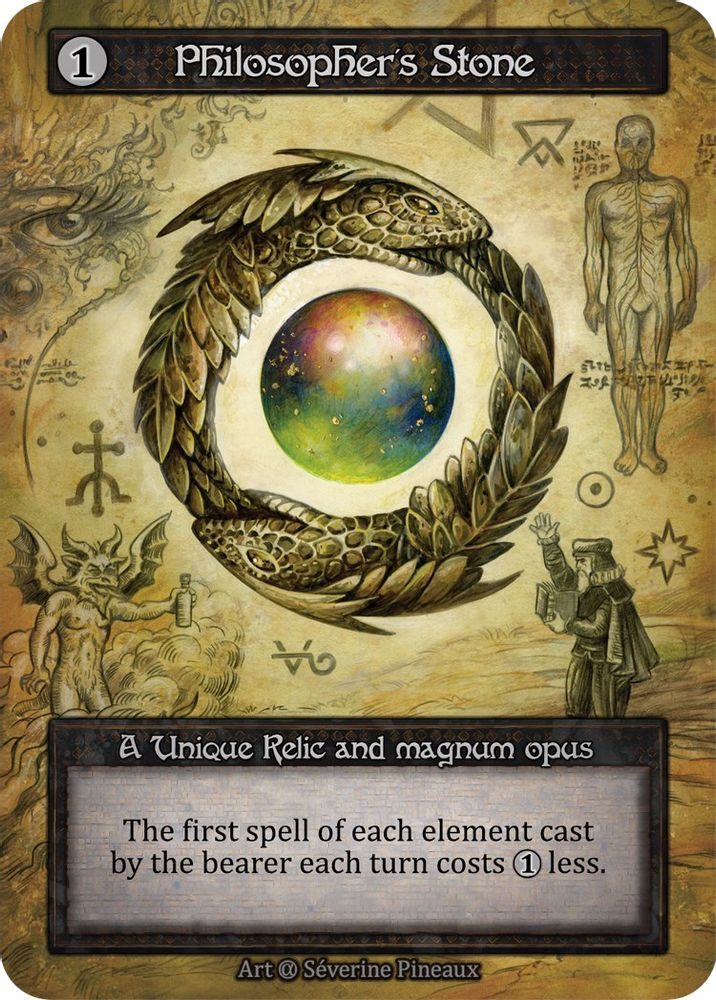 Philosopher's Stone, Standard, front