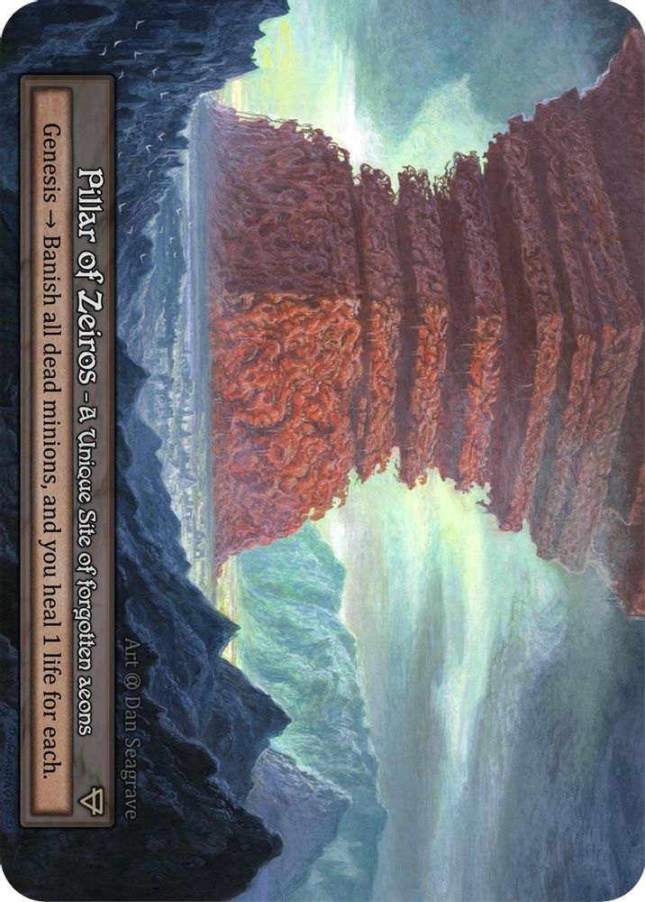 Pillar of Zeiros, Standard, front